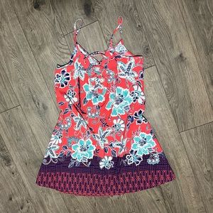 Pink Floral Sun Dress